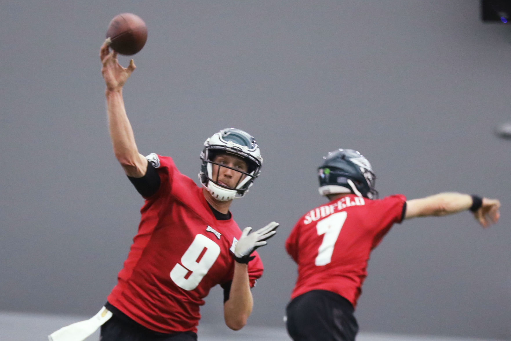 Eagles practice